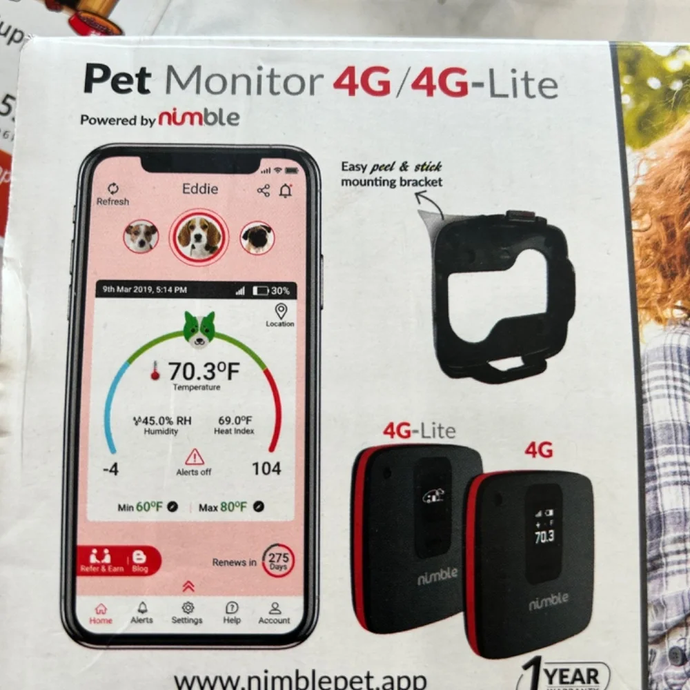 Waggle pet monitor (formerly Nimble)